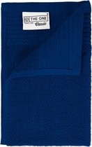 The One Voordeel Gastendoekjes Royal Blue 5 stuks 30x50cm