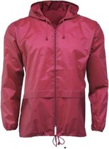 Regenjas – Rood - Regenjas Dames Waterafstotend – Poncho - Maat S