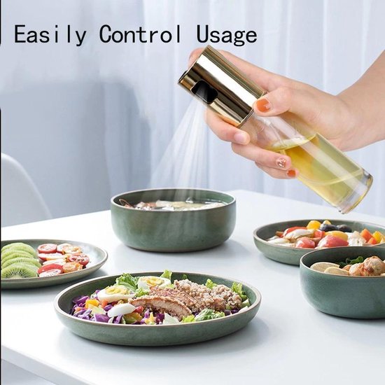Keuken Rvs Olijfolie Spuitbusfles Pomp Olie Pot Lekvrije Grill Bbq Spuit Olie Dispenser Bbq Kookgerei gereedschap — afbeelding 3