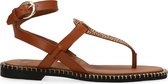 Maruti  - Aziza Leather Hairon Leather - Womens - Cognac / Frog Tan Wh - 41