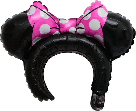 GEAR 3000® ballon tiara Minnie Mouse - kinderen - volwassenen - 5 stuks