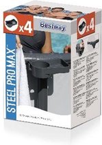Bestway Steel Pro Max porte-gobelet 4 pièces en boîte