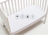 Interbaby Hoeslaken 80 X 40 Cm Katoen Wit