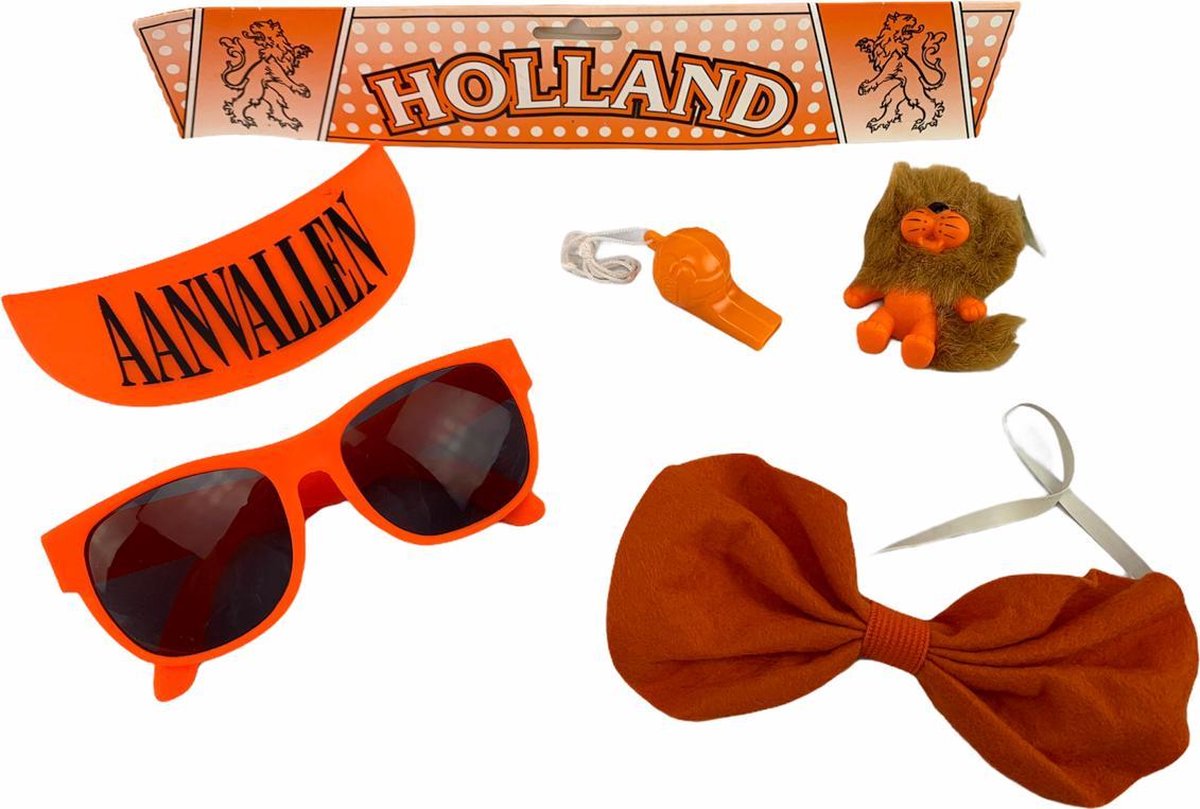 Holland Oranje Voetbal supporterspakket - WK VOETBAL 2026