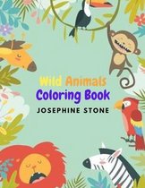 Wild Animals Coloring Book