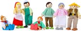 Buigzame poppen boerderij - 7 stuks - Speelgoed vanaf 3 jaar