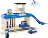Politie bureau met accessoires - Houten speelgoed vanaf 1,5 jaar