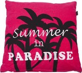 In The Mood Paradise Zigzag Kussen 50 x 50 cm - Div Kleuren - 2 stuks - Fuchsia