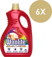Woolite voor Geleurde was  Vloeibaar wasmiddel - 6 x 1.9 l (192 wasbeurten)