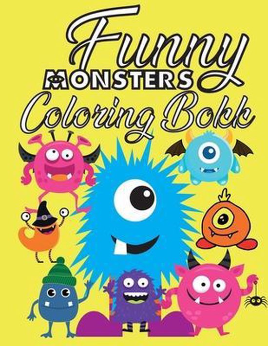 Funny Monsters Coloring Book, Hraf Color 9798717400282 Boeken