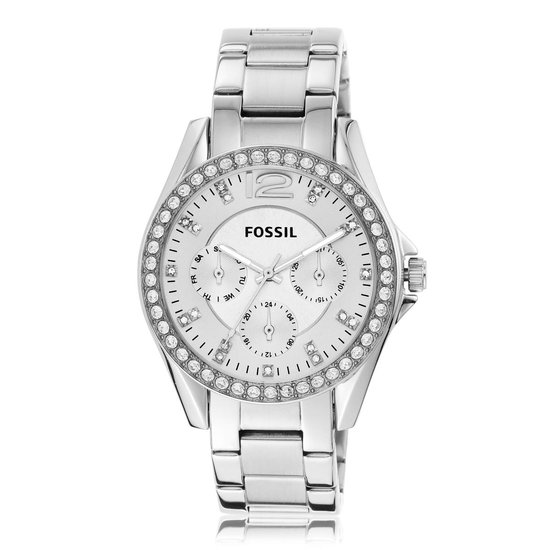 Fossil Womens Multi Dial Quartz Watch Riley