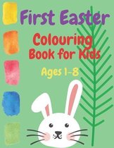 First Easter Colouring Book for Kids Ages 1-8