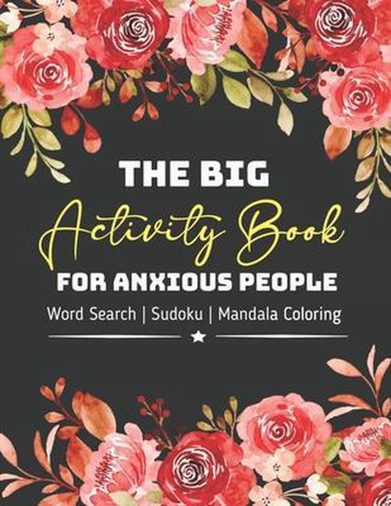 The Big Activity Book For Anxious People - cover