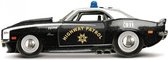 Maisto Chevrolet CAMARO Z/28 HIGHWAY PATROL 1968 zwart/wit modelauto schaalmodel 1:64