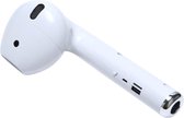 Merkloos Airpods Mega Bluetooth Speaker - Wit - Draadloos - USB Aansluiting - Kerst - Cadeau