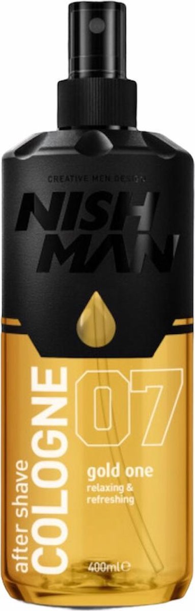 Nish man after shave cologne gold one 400ml