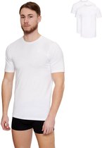 Van Harvey premium duurzaam T shirt -  Ronde Hals - Wit - Maat L