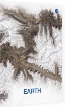 Glaciers of the Shimshal Valley, NASA Science - Foto op Plexiglas - 30 x 40 cm