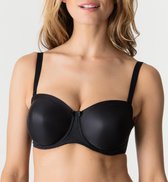 PrimaDonna Satin Strapless Bh 0161331 Zwart - maat 90C