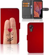 GSM Hoesje Samsung Galaxy Xcover 5 | Xcover 5 Enterprise Edition Wallet Book Case Cadeau voor Vrouw Liefde