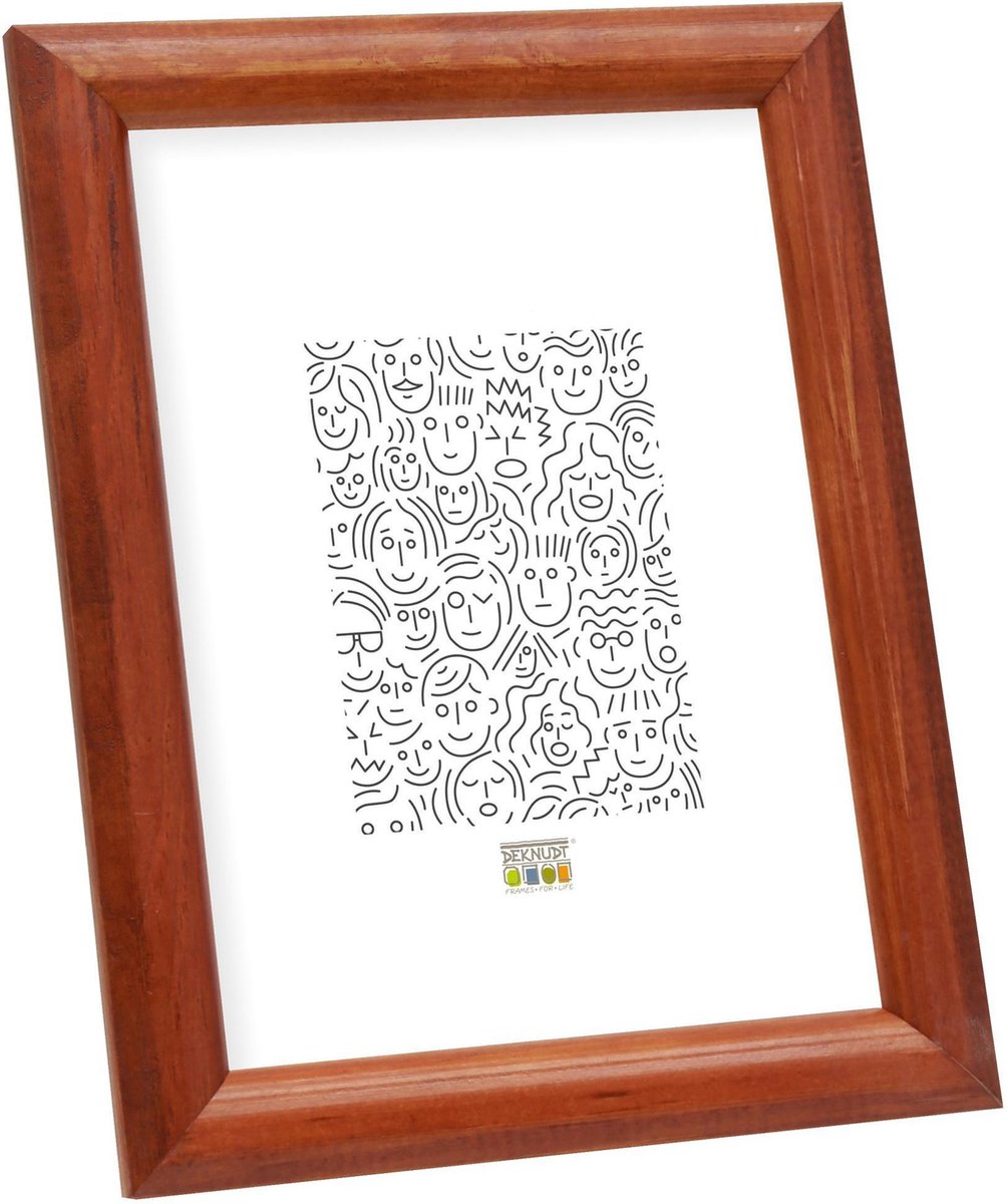 Deknudt Frames Fotolijst - bruin - S40CH3 - fotomaat: 10x15cm