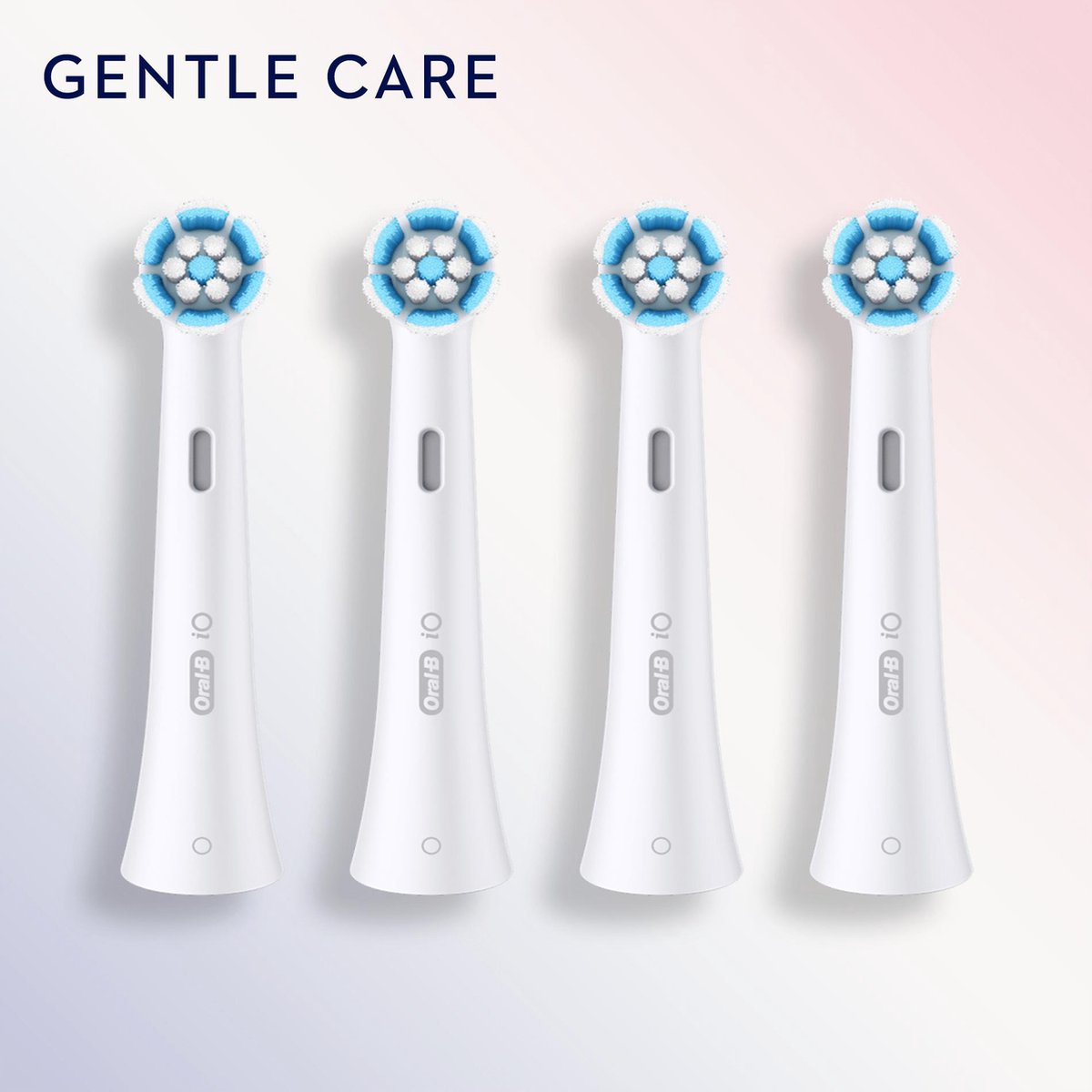 Oral-B IO Gentl-e Buis Care Opzetborstels - Wit - 4 Stuks