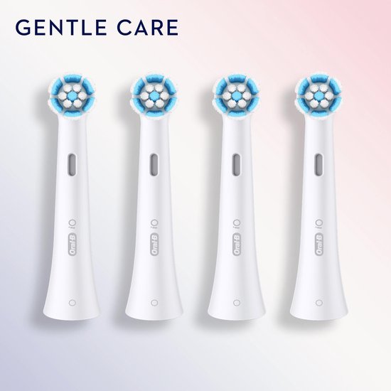 Oral-B IO Gentl-e Buis Care Opzetborstels - Wit - 4 Stuks