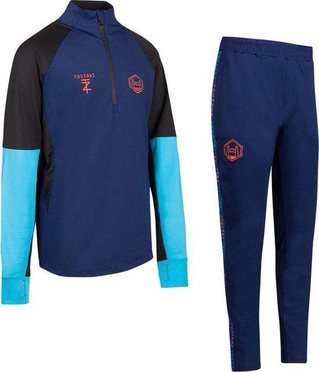 Touzani Touzani Trainingspak Shield Blauw Kinder bol