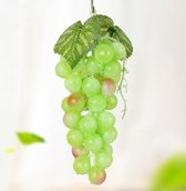 4 Trossen 36 Groene Druiven Simulatie Fruitsimulatie Druiven PVC met Crème Grape Shoot Props