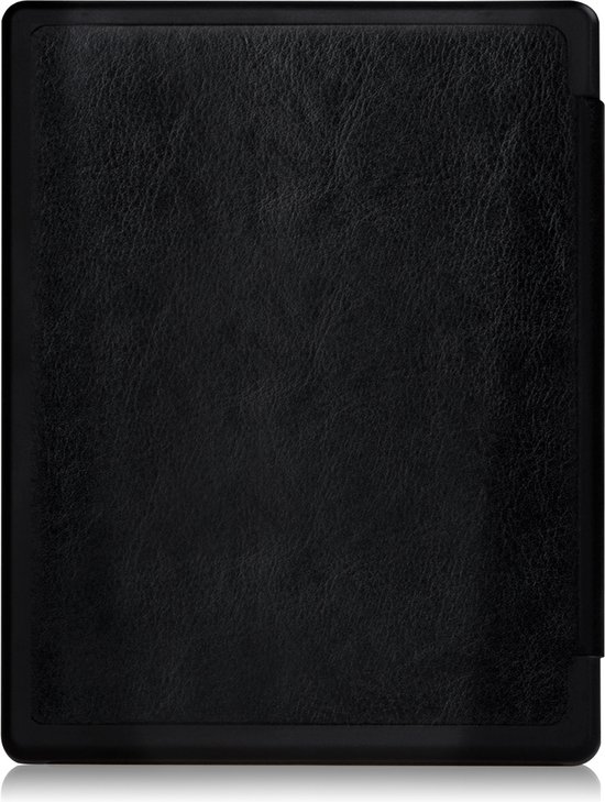 kwmobile e-reader hoesje geschikt voor Kobo Aura Edition 1 hoes - E reader flip case met magnetische sluiting - Ereader cover in zwart — afbeelding 3