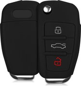 kwmobile autosleutel hoesje geschikt voor Audi 3-knops autosleutel - Autosleutel behuizing in zwart