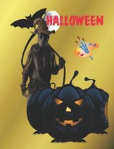 Halloween: Halloween Coloring Book