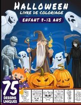 Livre de coloriage Halloween 8-12 ans