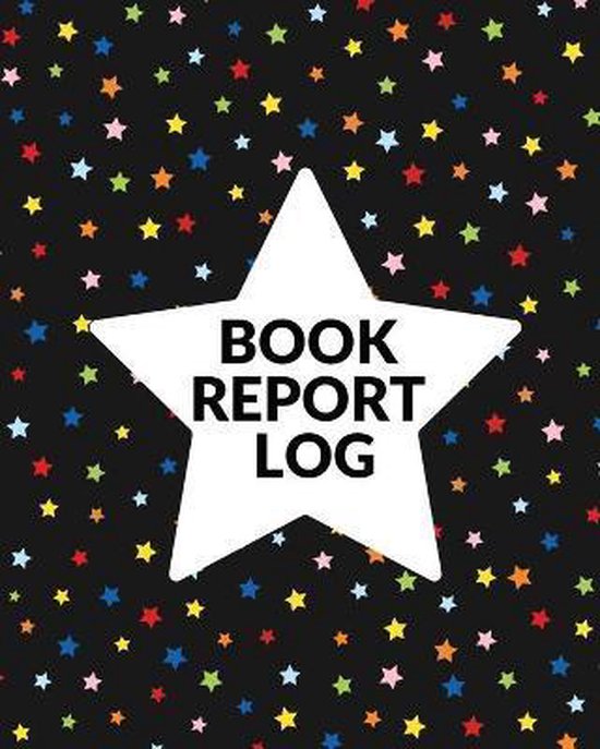 Book Report Log Book For Kids - cover