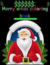 Merry Xmas Coloring Book