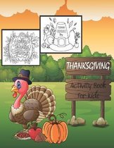 Thanksgiving activity Book For Kids