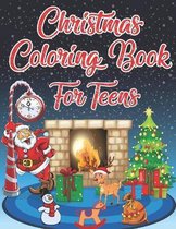 Christmas Coloring Book For Teens