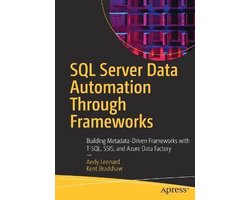 Omslag van SQL Server Data Automation Through Frameworks
