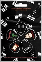 Marilyn Manson Plectrum MM Set van 5 Multicolours