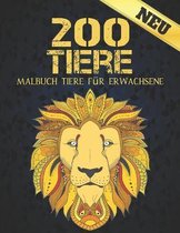 Malbuch Tiere fur Erwachsene 200 Tiere Neu