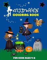 Halloween Coloring Book for Kids Ages 4-8