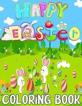Happy Easter Coloring Book
