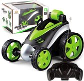 RC Control Car Groen -  Draadloze Afstandsbediening - 1:18 Acrobatische Auto - 360º spinnende wielen - Speelgoed Voor Kinderen/Volwassenen - RC Voertuig