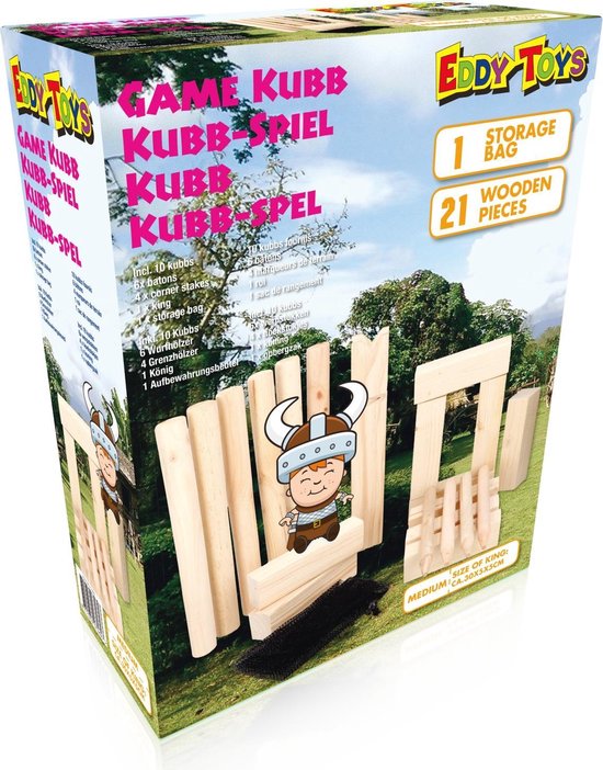 Jeu de Kubb - en bois - Leinss Jeu de Kubb - en bois - Leinss
