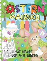 Ostern Malbuch für Kinder von 4-8 Jahren