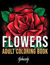 Flowers Adult Coloring Book