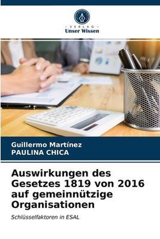 Auswirkungen des Gesetzes 1819 von 2016 auf gemeinnützige O ... - cover