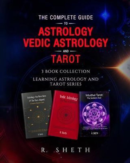 De complete gids voor astrologie, vedische astrologie en tarot, 3 boeken verzameling.