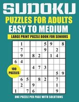 Sudoku Puzzles for Adults Easy to Medium