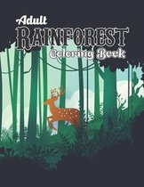 Adult Rainforest Coloring Book